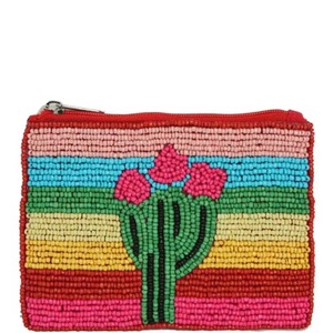 Beaded Coin Purse for Women Handmade Small Pouch with Intricate Bead Design Luxury Fashion Accessory for Coins and Party Use - Product Image 6