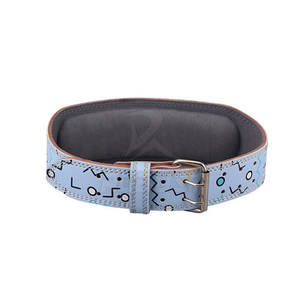 Ceinture de musculation en cuir - Légère et confortable avec soutien lombaire, ajustement sécurisé et protection professionnelle - Product Image 2