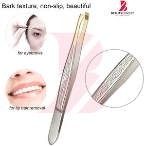 Pinzas para Cejas de Acero Inoxidable de Alta Calidad con Diseño Ergonómico, Mango Antideslizante y Rendimiento Duradero, Servicio OEM ODM - Product Image 6