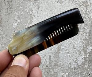 หวีผมพับได้ทำจากเขาควาย งานแฮนด์เมด น้ำหนักเบา พกพาสะดวก ทำจากไม้ธรรมชาติ - Product Image 4