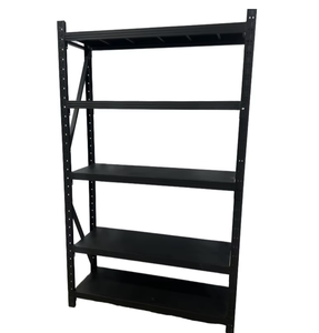 Étagère de rangement autoportante robuste en métal, imperméable, réglable, à 5 niveaux, avec revêtement en poudre, pour garage, remise ou maison - Product Image 1