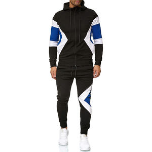 Ensemble de survêtement homme automne-hiver avec sweat à capuche et cordon de serrage, tenue de sport 2026, ensemble deux pièces décontracté - Product Image 5