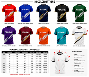 T-shirt de pickleball personnalisé 2024, haut de sport d'été pour la gym, le fitness, le golf, vêtement de pickleball à séchage rapide, t-shirt de tennis à manches courtes pour hommes - Product Image 4