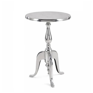 Mesa Auxiliar de Metal Más Vendida, Mesa Decorativa para Interiores Modernos, Sala de Estar y Oficina, Disponible al Mejor Precio - Product Image 1