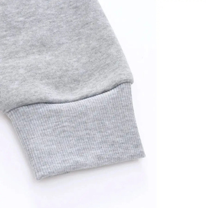 Sudadera con Capucha para Hombre INDEX, Manga Raglán, Color Sólido, Corte Ajustado, Informal, Otoñal, Tejida, Negra y Gris - Product Image 5