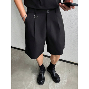Shorts de sport décontractés pour hommes, en toile respirante, coupe haute, coupe-vent, séchage rapide, pour l'été, style hip-hop, personnalisables, vente en gros - Product Image 4