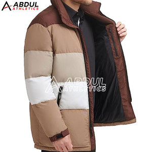Classic Men Puffer Winter <b>Jacket</b> Insulated Warm Design Comfortable Fit Ideal For Winter Outdoor <b>Travel</b> Casual Fashion - Product Image 4