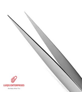 Forceps de précision suisse de type 1 à pointes fines droites, instrument chirurgical en acier inoxydable, forceps médical de précision - Product Image 2