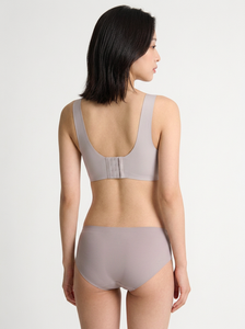 Sujetador de lactancia Bmama morado con cierre frontal, inalámbrico, para maternidad, lactancia, push-up, para dormir, transpirable, cómodo, copas B y C, BR621 - Product Image 3