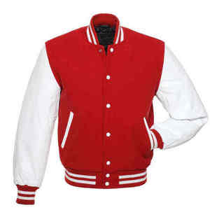 Fabricant OEM – Blouson universitaire unisexe de haute qualité avec broderie personnalisée, manches en laine et patchwork géométrique - Product Image 3