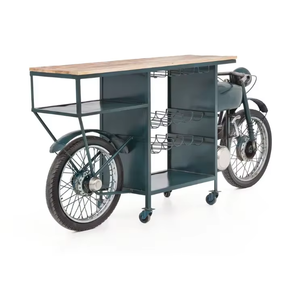 Elegant Modern Wooden <b>Bar</b> Cabinet With Ample Storage Shelves And Stylish Design For Home Or Office Entertainment Space 2025 - Product Image 5