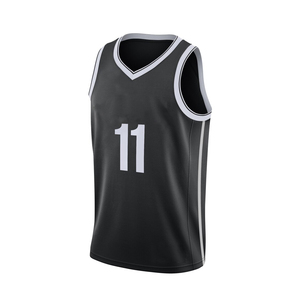 Vêtements de sport de basketball d'été BSCI, maillots et t-shirts unisexes en polyester imprimés, respirants, grande taille, design uni pour hommes - Product Image 5