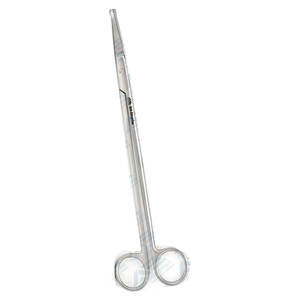 Tijeras para amígdalas Instrumentos de cirugía neuroquirúrgica y cardiovascular Tijeras Strully 8 pulgadas Punta de sonda Instrumento médico Curvo - Product Image 1