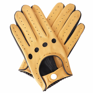 Men <b>Women</b> Winter Sheepskin Leather <b>Thermal</b> Breathable Wrist Warm Woven Lined Gloves for Driving Outdoor Cycling - Product Image 6