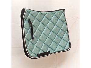 Oem Wholesaler Customized Polyester Cotton Quilt Saddle Pads Unique Design Made In Pakistan Sialkot <b>Equestrian</b> Manufacturer - Product Image 2