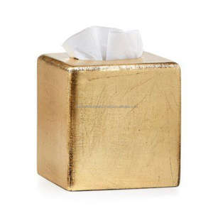 Présentoir de table organisateur de serviettes boîte de rangement tôle artisanale distributeur de mouchoirs en métal boîte à serviettes décorative en vente de gros - Product Image 5