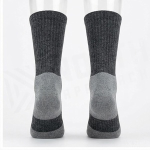 Crew <b>Socks</b> Geometric Pattern Blue <b>Breathable</b> Running <b>Socks</b> for Adults Spring Season - Product Image 2