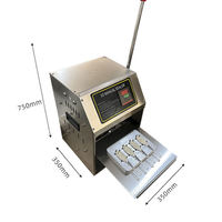 Machine de scellage manuelle pour film en aluminium, machine d'emballage de cuillères à miel en plastique, scelleuse de cuillères à sauce