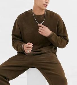 Conjuntos Deportivos Unisex de Lujo Personalizados, de Alta Calidad, en Algodón con Pedrería, Estilo Vintage Lavado al Ácido, para Hombre - Product Image 5