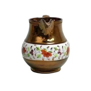 Elegant Black Printed <b>Copper</b> Jug With Traditional Indian Motifs Ideal For Kitchen Dining <b>Table</b> Home Decor And Gift Purpose - Product Image 6