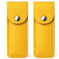 2 étuis de rangement professionnels pour cosmétiques, avec structure portable, fermeture sécurisée et pochettes organisées pour pinces à cils