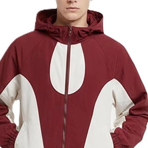 Conjunto Deportivo Personalizado con Logotipos para Hombre, Estilo Urbano, 2 en 1, de Forro Polar Ecológico de Poliéster/Nailon, Sudadera con Capucha de Manga Larga y Pantalones Deportivos para Otoño - Product Image 3