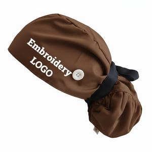 Gorros Quirúrgicos Personalizados con Logotipo, Forrados en Satén, de Algodón, para Trabajo Médico Hospitalario - Product Image 2