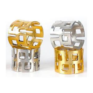Factory Direct Napkin Rings Metal Design for Wedding Parties & Everyday Family Gatherings Enhancing Dining Table Decor Ambience - Product Image 1