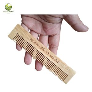 Peigne à cheveux en bambou naturel classique, brosse en bois écologique grande taille pour hommes/femmes, fait main, usage domestique, vente en gros Binh Duong - Product Image 5