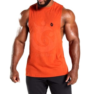 Débardeur de sport pour homme de haute qualité, respirant, à séchage rapide, écologique, pour l'exercice décontracté, en maille tricotée, service OEM, directement de l'usine - Product Image 6