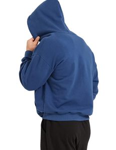 Custom Wholesale No Strings Heavy Weight Baggy Thick Winter Warm Oversized Heavyweight Men's <b>Hoodies</b> & Sweatshirts - Product Image 3