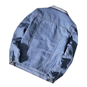 Nouveautés mode : vestes en jean streetwear pour hommes, best-sellers, vestes en jean décontractées en coton pour hommes grandes tailles - Product Image 6