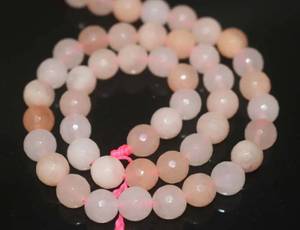 Perles de pierre précieuse d'aventurine rose naturelle lisses, brin de 15 pouces, certifiées IGI, fournisseur en gros pour la fabrication de bijoux ZUBEDA GEMS - Product Image 1