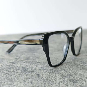 Monturas de Gafas de Acetato con Diseño Ojo de Gato Negro, Montura Completa para Uso Diario en Adultos - Product Image 4
