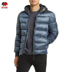 Chaqueta acolchada de diseño personalizado para hombre con logotipo personalizado, cierre de cremallera, tela transpirable y cómoda - Product Image 6