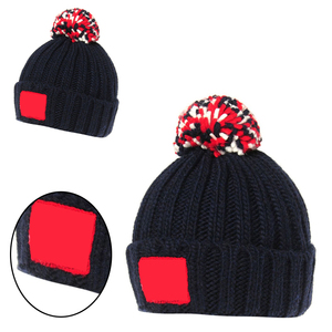 High Quality Unisex <b>Wool</b>/Cotton Jacquard <b>Beanies</b> <b>Hats</b> Comfortable Custom Printed Digital Printing Breathable Waterproof Casual - Product Image 6