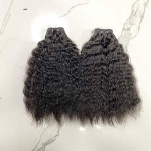 Top Qualité 100% Extensions de Cheveux Humains Non Transformés Cuticule Aligné KINKY DROIT Tissage de Cheveux Vierges pour les Femmes Noires - Product Image 4