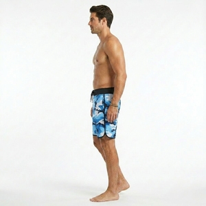 <b>Mens</b> Camouflage Swim Shorts Quick Dry Beach Board Shorts Lightweight Summer Surf <b>Trunks</b> Elastic Waist Swimwear - Product Image 3