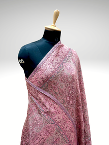 Châles traditionnels Kaani Jamawar en gros – Écharpe ethnique pour femme en mélange de laine de qualité supérieure, motif jacquard, élégant châle indien d'hiver - Product Image 3