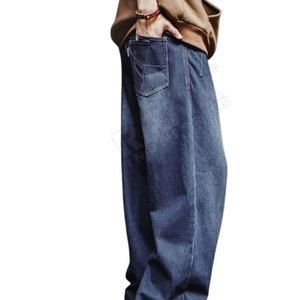 Pantalones vaqueros holgados para hombre, venta al por mayor directa de fábrica, pantalones vaqueros holgados personalizados para hombre - Product Image 4