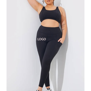 Pantalones Deportivos de Cintura Alta para Mujer, con Bolsillos, Control de Abdomen, Leggings de Yoga con Elasticidad en 4 Direcciones - Product Image 1