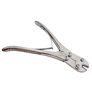 เครื่องตัดพินแบบสองทิศทางเคลือบทังสเตนคาร์ไบด์คุณภาพพรีเมียมสำหรับศัลยกรรมกระดูกและข้อ ผลิตจากเหล็กกล้าไร้สนิมเกรดทางการแพทย์ของเยอรมัน - Product Image 2