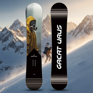 <span class=keywords><strong>Snowboard</strong></span> tout-terrain professionnel pour adultes avec graphismes floraux post-apocalyptiques et profil flexible bidirectionnel - Product Image 3