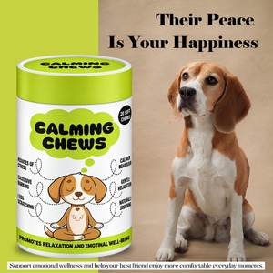 Masticables Calmantes para Perros, Gatos, Cachorros y Gatitos, 20 Masticables Blandos, Fórmula Personalizada, Fabricante de Suplementos para Mascotas OEM ODM - Product Image 5