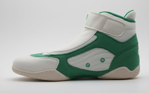 Chaussures de lutte en cuir légères et professionnelles pour hommes, avec logo personnalisé, semelle légère, vente en gros - Product Image 3