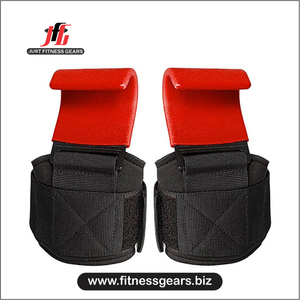 ตะขอเกี่ยวยกน้ำหนัก JUST FITNESS แบบหนาพิเศษ ผลิตจากผ้าสแปนเด็กซ์/โพลีเอสเตอร์ กันลื่น ปรับแต่งสีโลโก้ได้ พร้อมซิปปิด ใช้ได้ทั้งชายและหญิง สำหรับออกกำลังกาย - Product Image 1