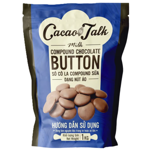 Factory Hot Selling Direct Sale Compound <b>Chocolate</b> OEM/ODM HALAL Milk <b>Chocolate</b> Button Cocoa for Bakery Using Biscuits Cookies - Product Image 1