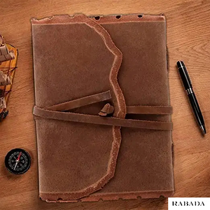 Vintage Brown Soft Leather Bound Journal Antique Handmade <b>Notebook</b> <b>Blank</b> Spell Book Journal Diary - Product Image 2