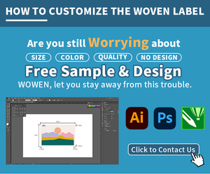 Etiquetas Tejidas con Logotipo Personalizado, Etiquetas de Marca Tejidas por Fábricas Chinas, Etiquetas Tejidas con Corte Láser de Alta Calidad - Product Image 6