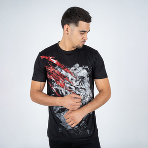 เสื้อยืดผู้ชาย พิมพ์ลายซิลค์สกรีน ผ้าฝ้าย 100% เนื้อหนา ไซส์ใหญ่พิเศษ คุณภาพสูง สำหรับผู้ชาย - Product Image 1
